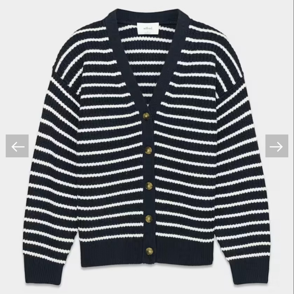 NWT Wilfred Storybook Wool Cardigan - Picture 2 of 7